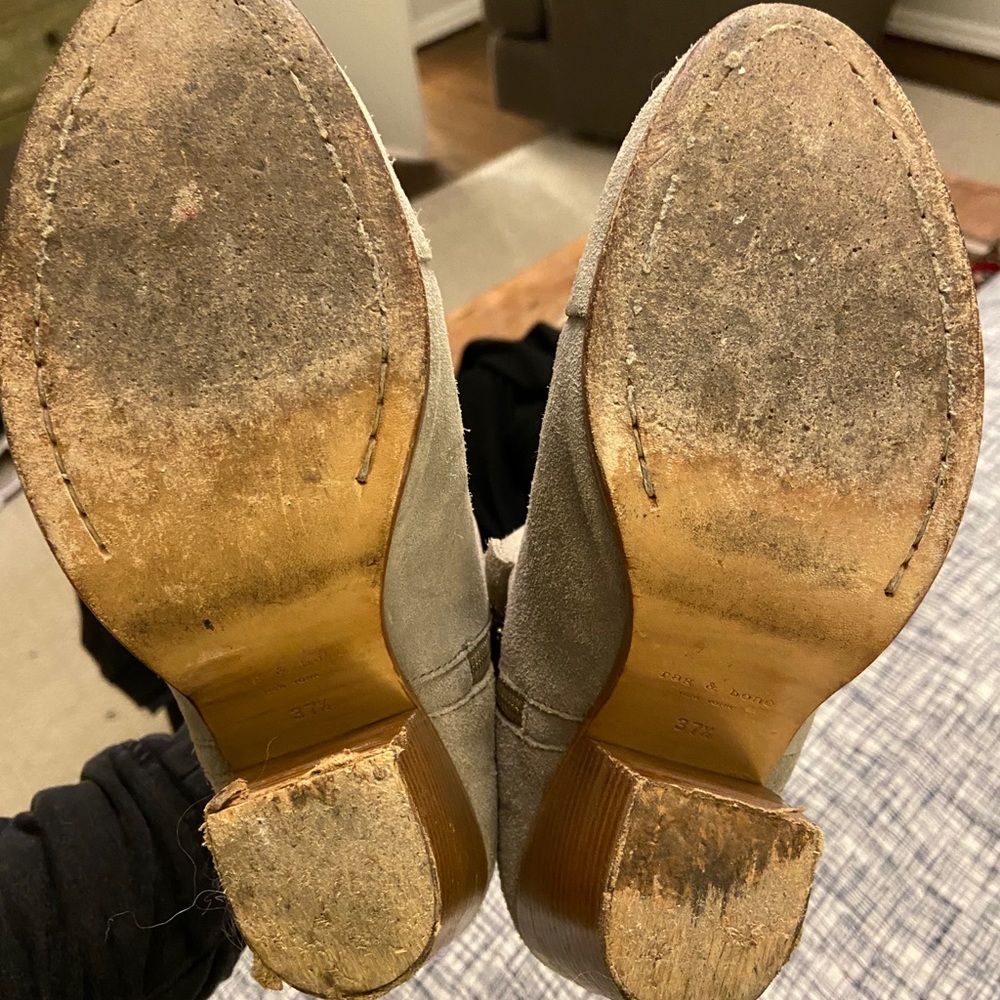 Rag And Bone Booties -Gray - image 4